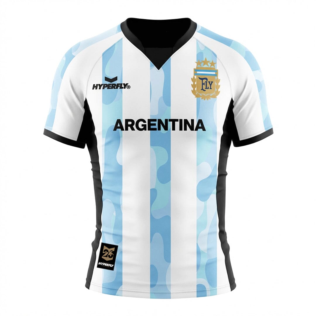 Argentina World Cup BJJ No Gi Rash Guard – Hyperfly