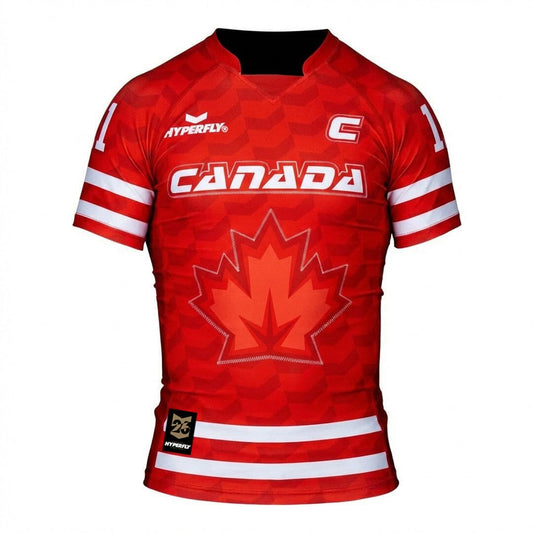 Canada World Cup Rash Guard (Preorder) No Gi / Rash Guard Hyperfly 2X Small