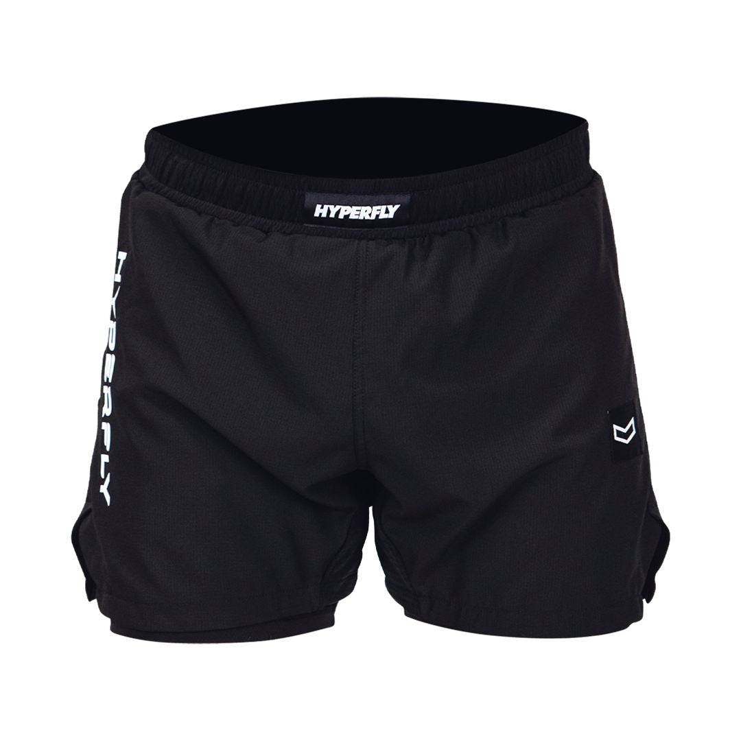 Core Training Shorts No Gi / Shorts Hyperfly Black With Liner 26