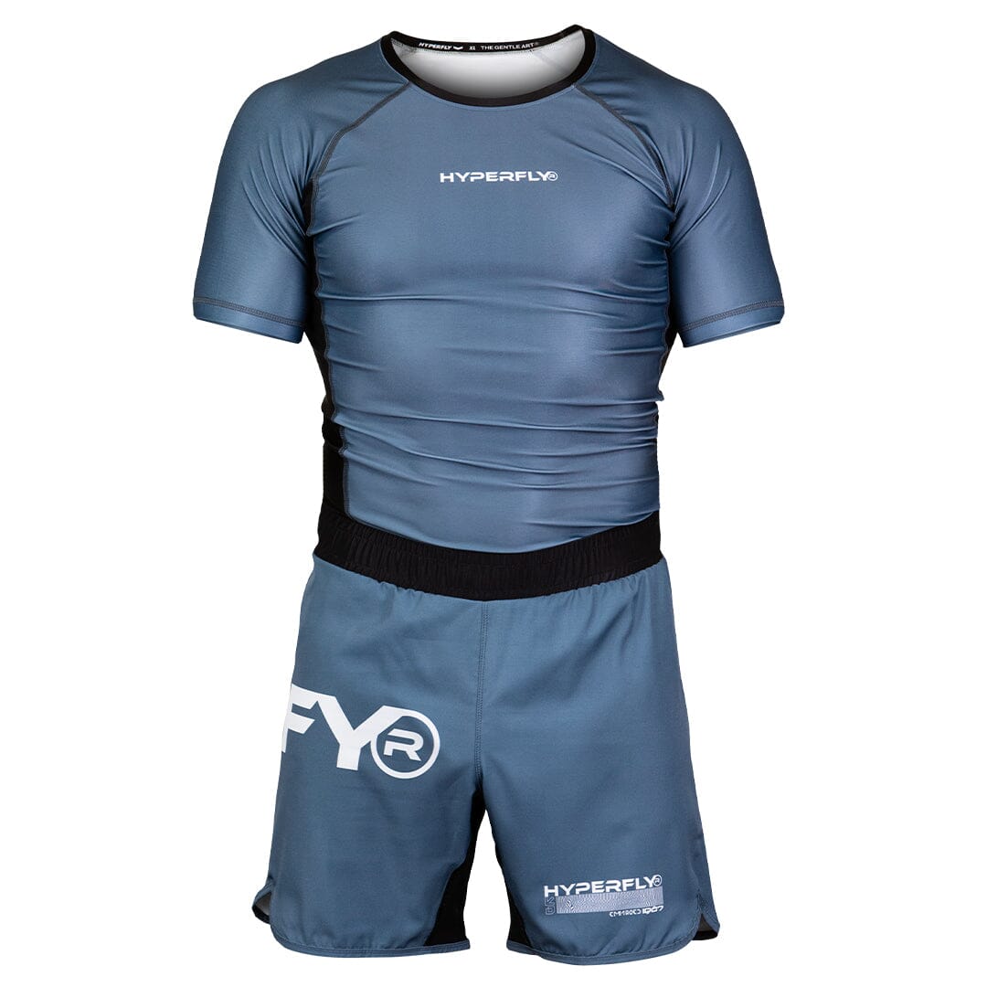 CyberFly Short Sleeve Training Rash Guard No Gi - Rash Guard Hyperfly