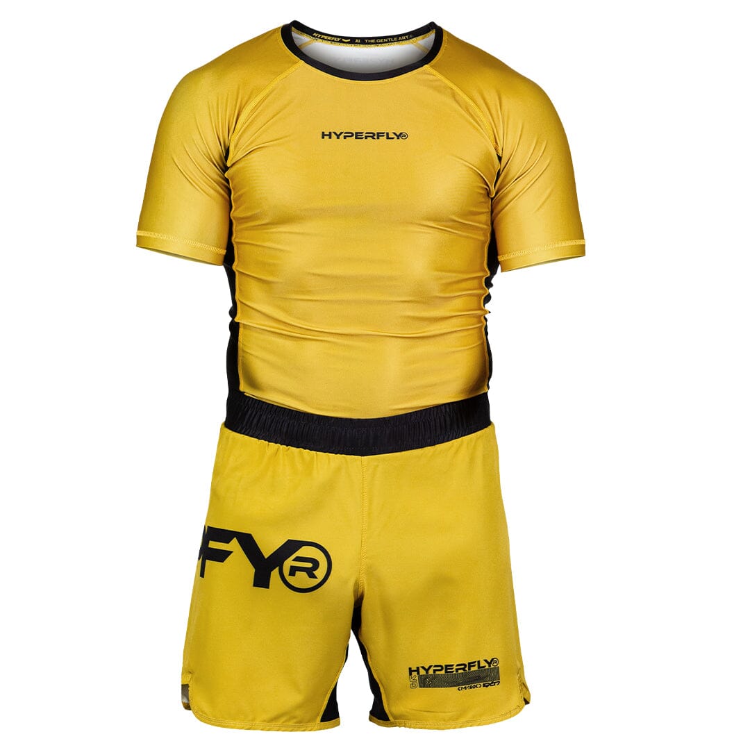CyberFly Short Sleeve Training Rash Guard No Gi - Rash Guard Hyperfly