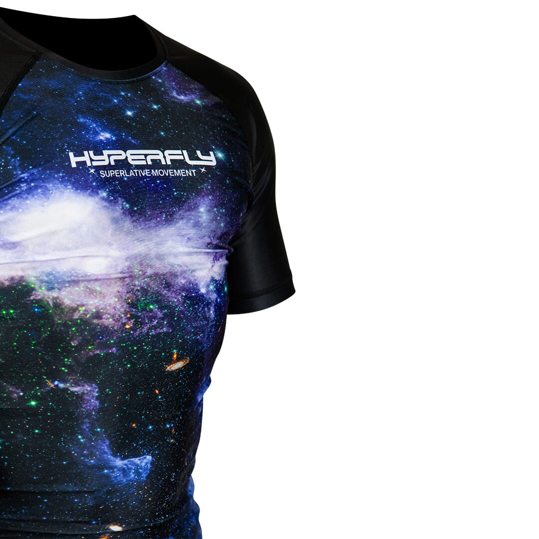 CyberFly Short Sleeve Universe Rash Guard No Gi - Rash Guard Hyperfly
