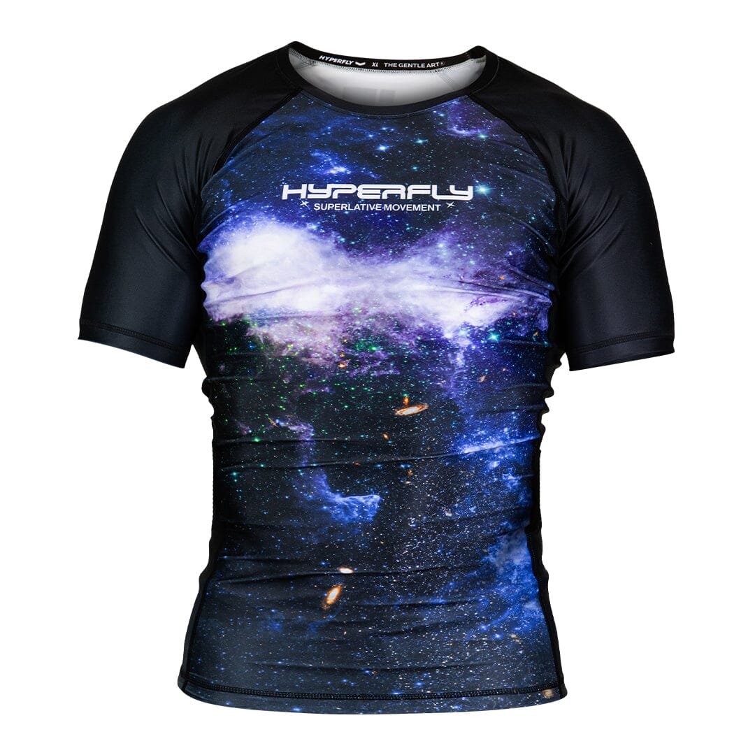 CyberFly Short Sleeve Universe Rash Guard No Gi - Rash Guard Hyperfly