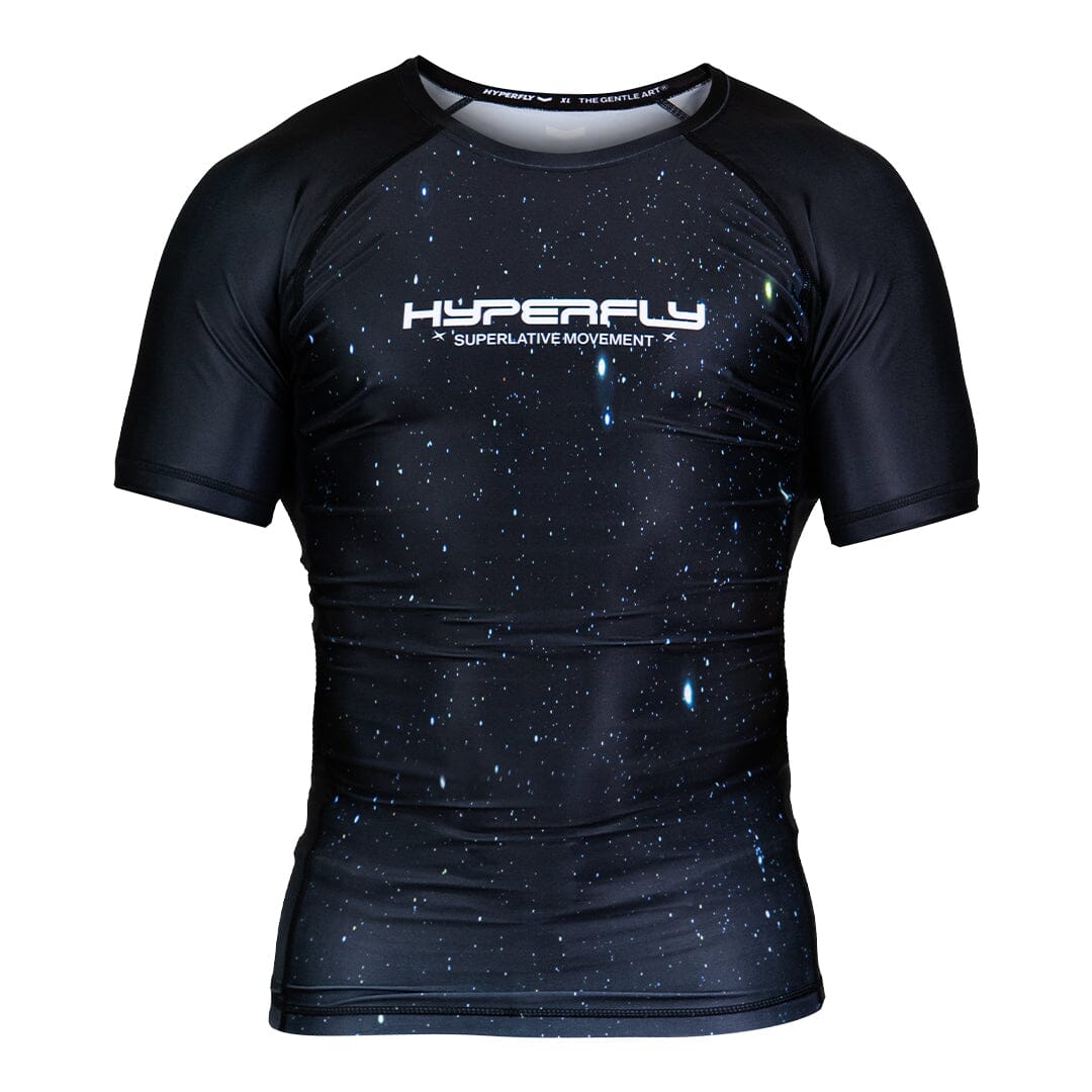 CyberFly Short Sleeve Universe Rash Guard No Gi - Rash Guard Hyperfly
