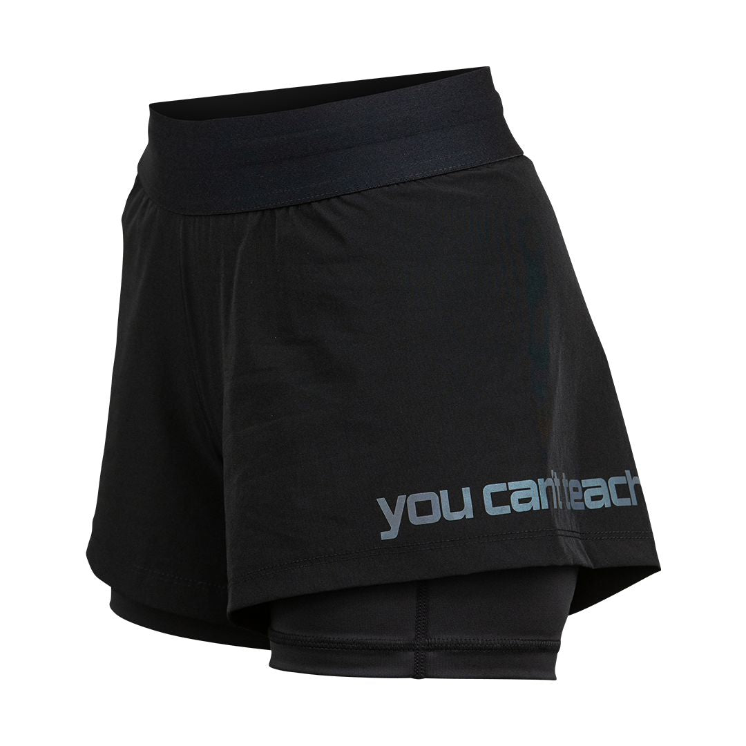 FlyGirl Fight Shorts Black FlyGirl Hyperfly