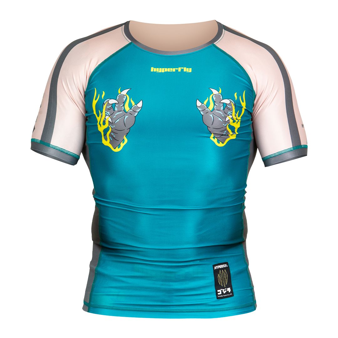 Godzilla Claws Rash Guard No Gi / Rash Guard Hyperfly X Small