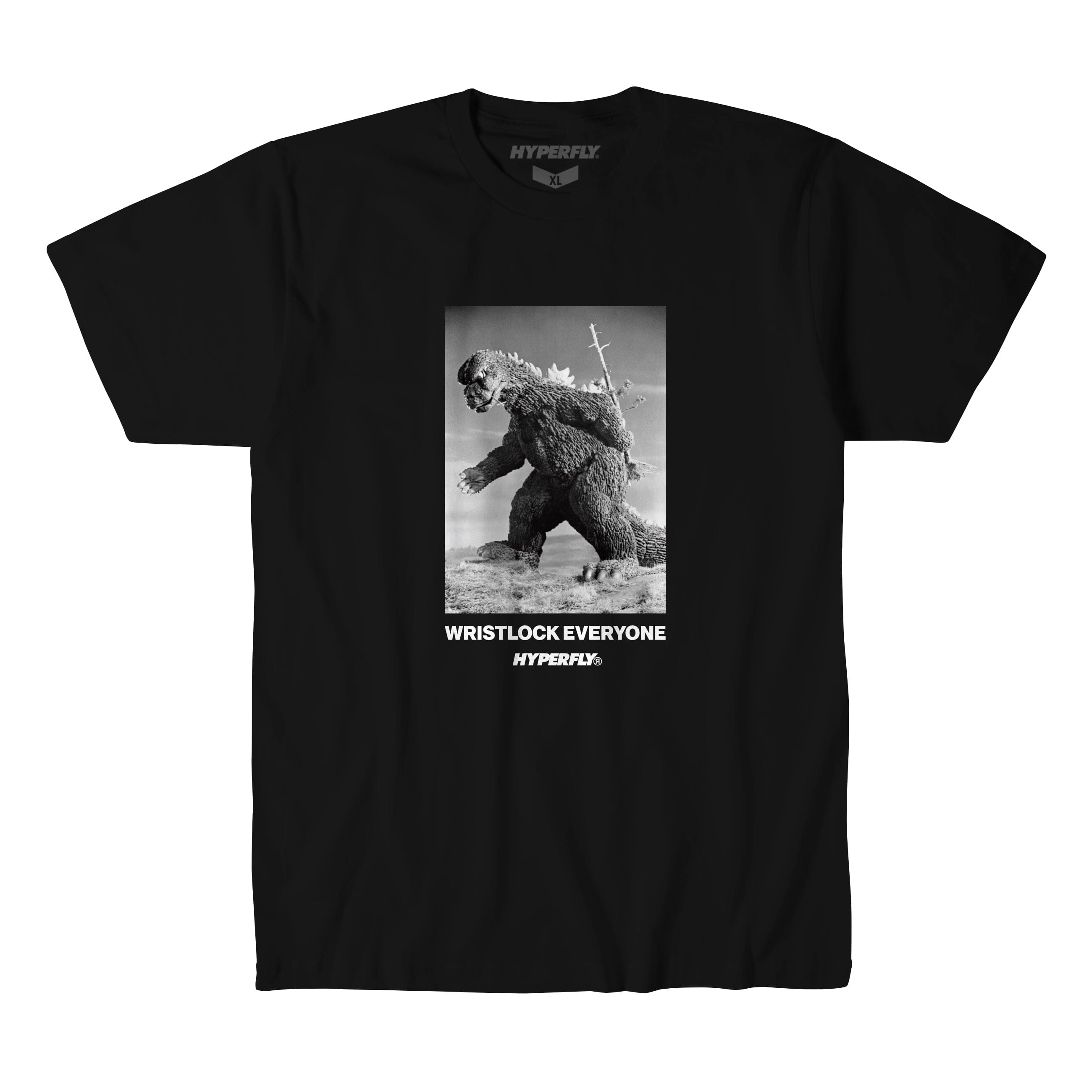 HYPERFLY + Godzilla Wrist Lock Tee (Preorder) Apparel / Tops / Tee Hyperfly X Small