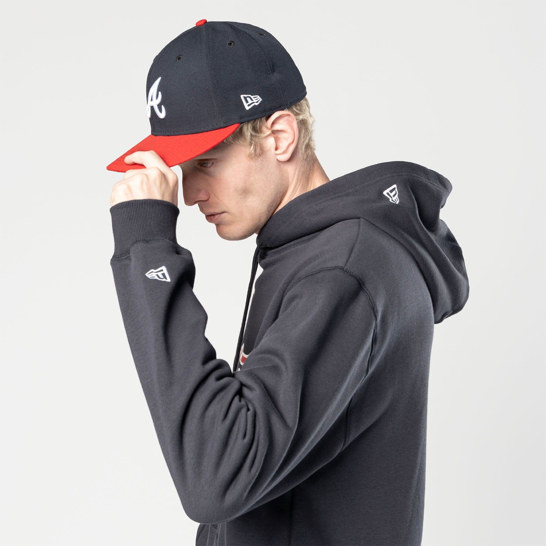 HYPERFLY + MLB + New Era Atlanta Braves Hoodie Apparel / Tops / Sweatshirt Hyperfly