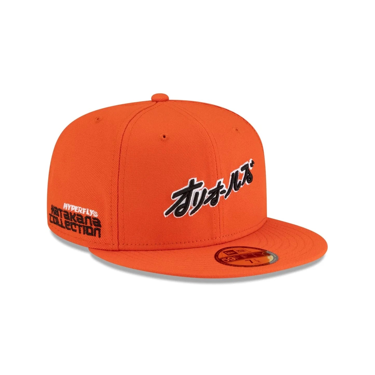 HYPERFLY + MLB + New Era Baltimore Orioles Cap Accessory / Headwear Hyperfly 59FIFTY Fitted Cap - Size 7 3/8