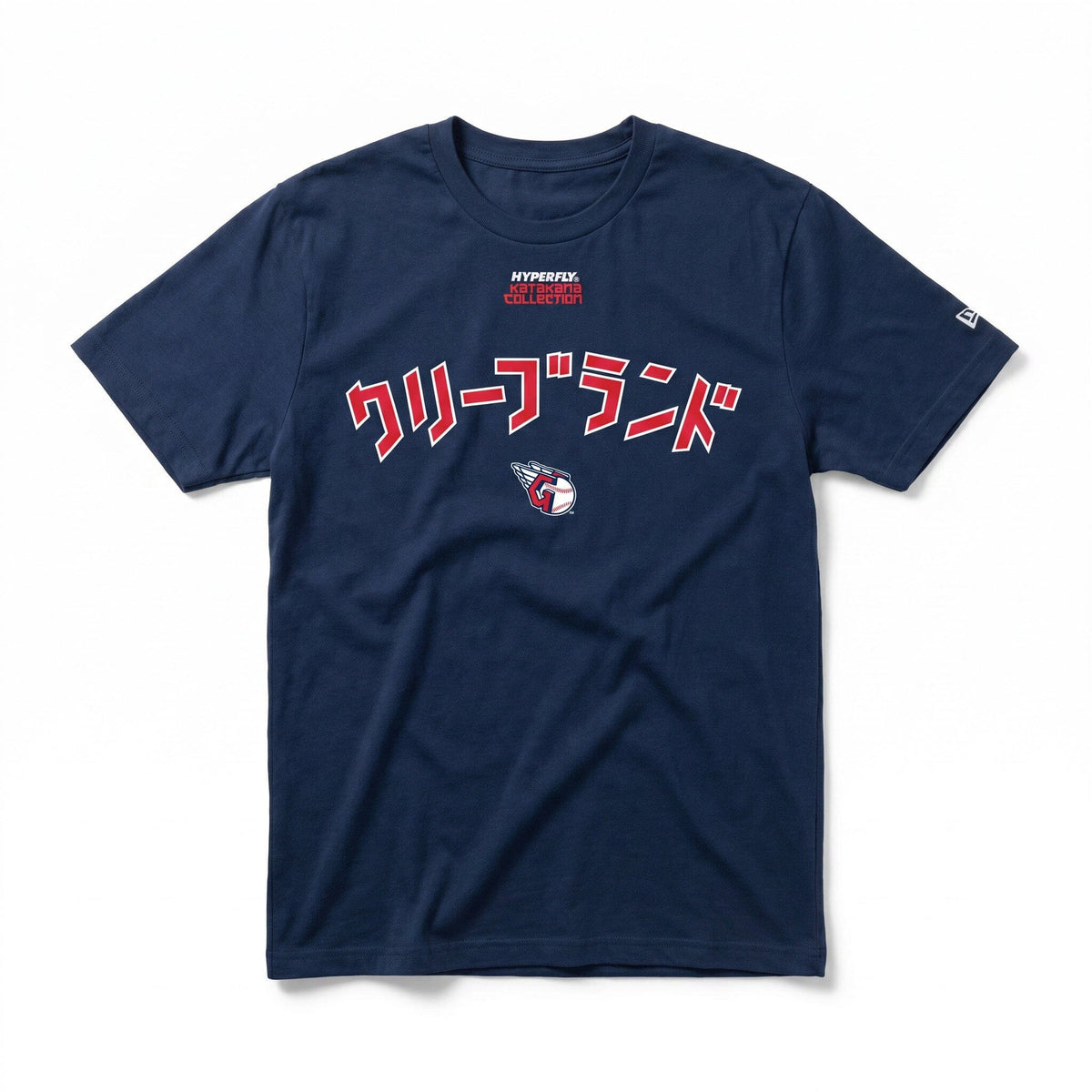 HYPERFLY + MLB + New Era Cleveland Guardians Tee Apparel / Tops / Tee Hyperfly Small