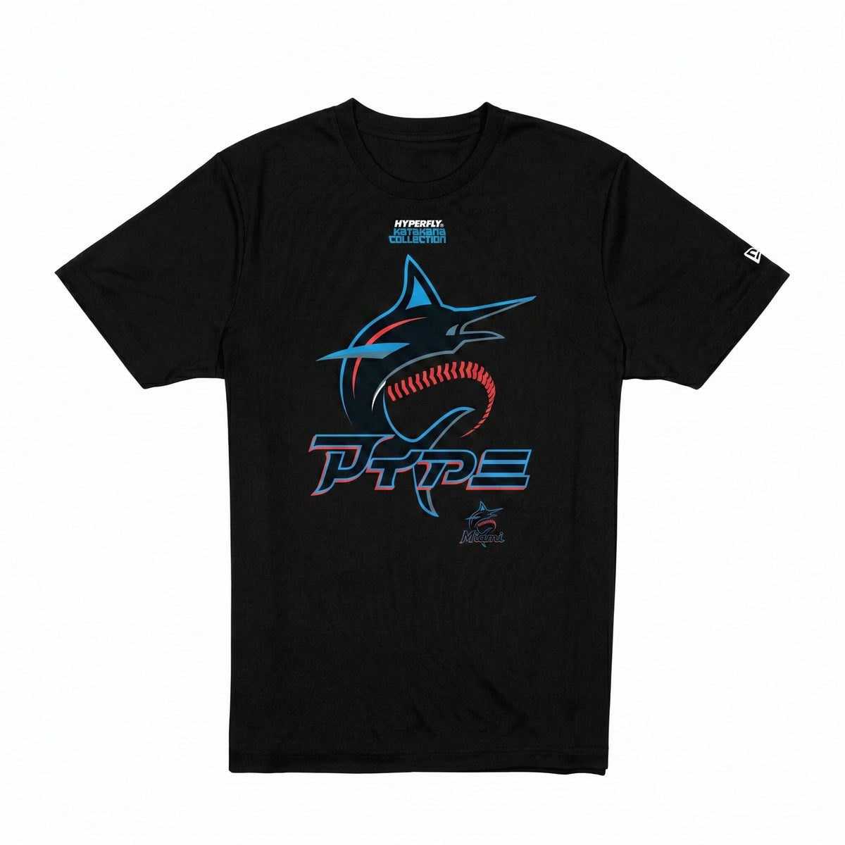 HYPERFLY + MLB + New Era Miami Marlins Tee Apparel / Tops / Tee Hyperfly Small