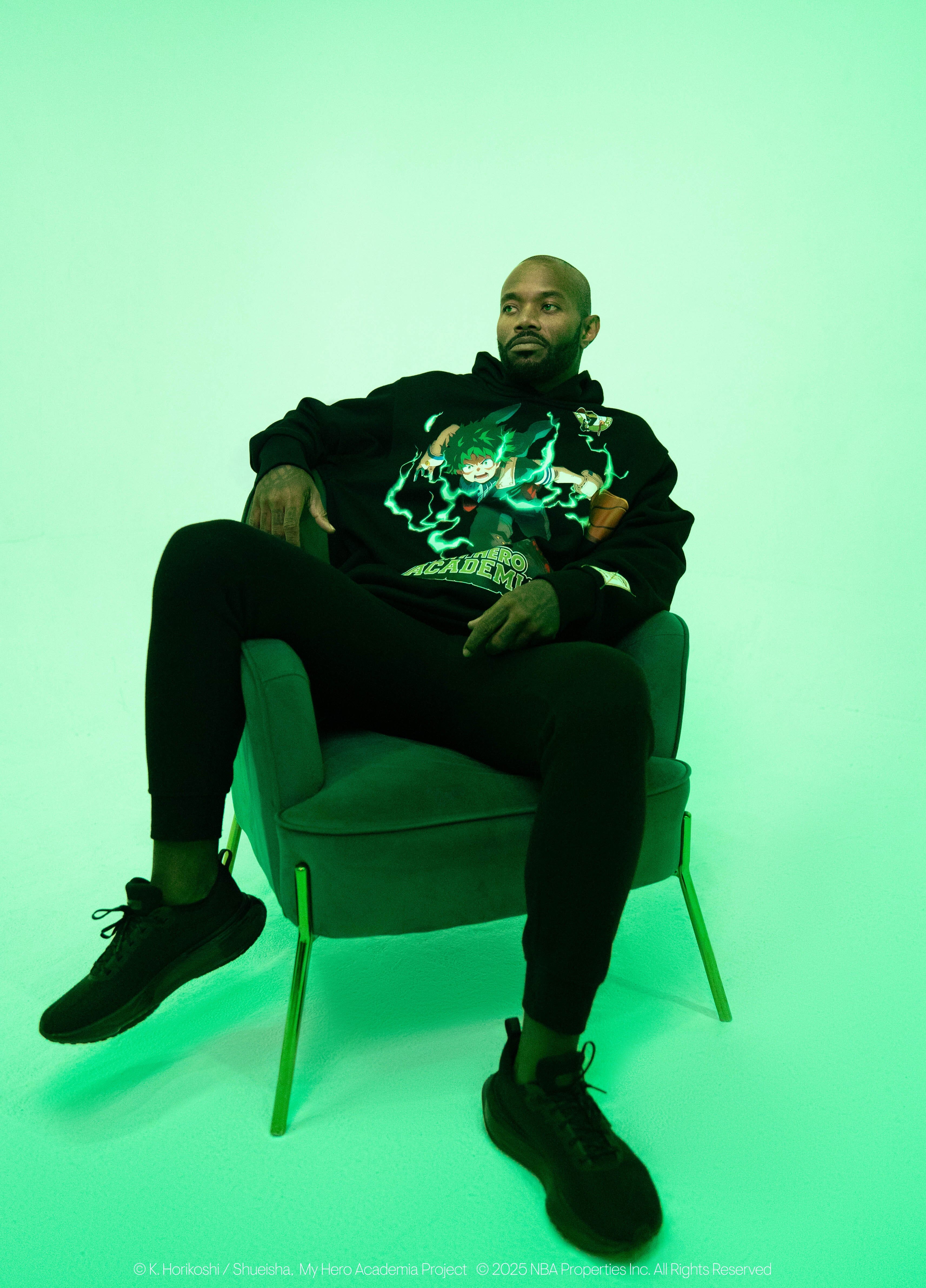 HYPERFLY + NBA + My Hero Academia Celtics Hoodie Apparel / Tops / Sweatshirt Hyperfly