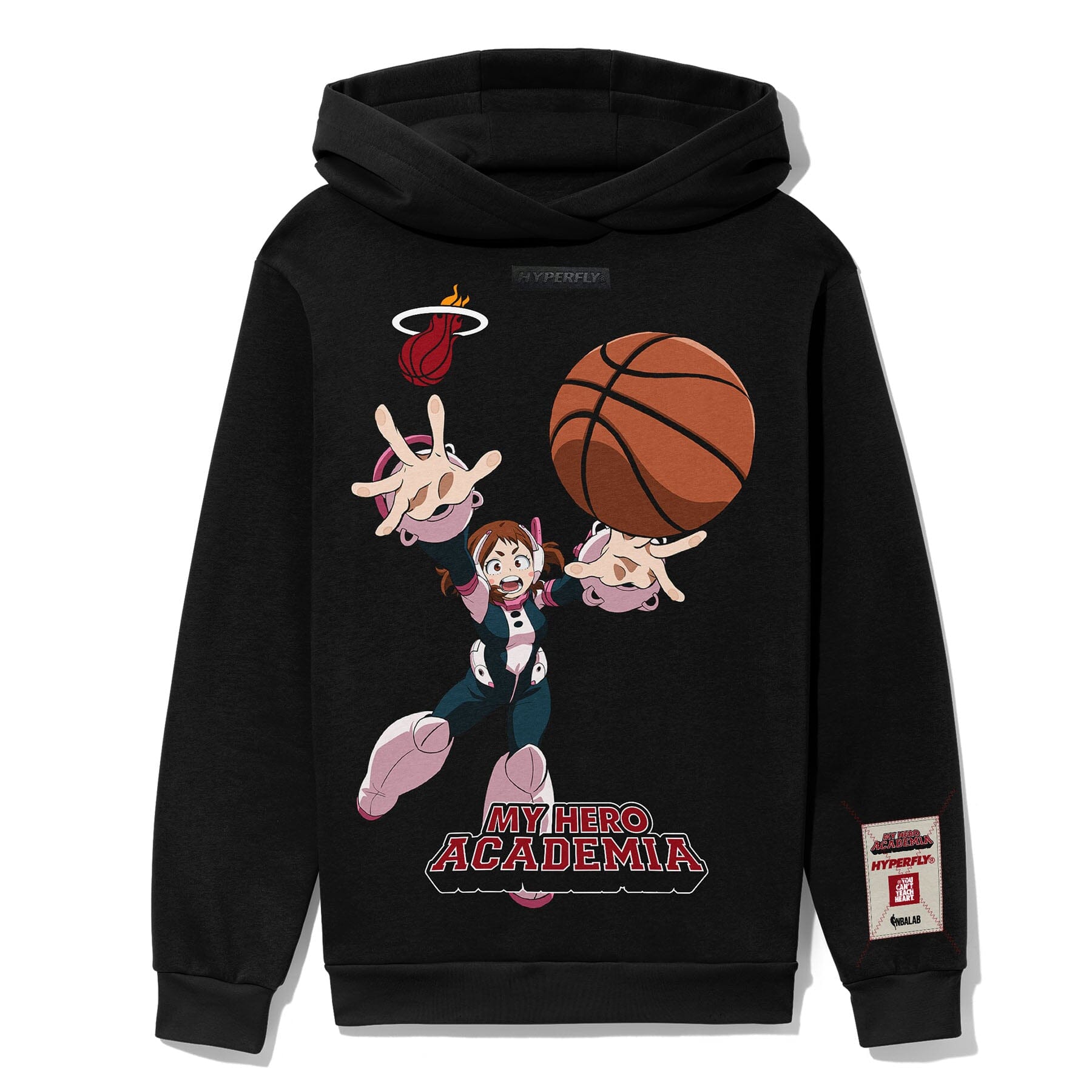 HYPERFLY + NBA + My Hero Academia Heat Hoodie Apparel / Tops / Sweatshirt Hyperfly Small