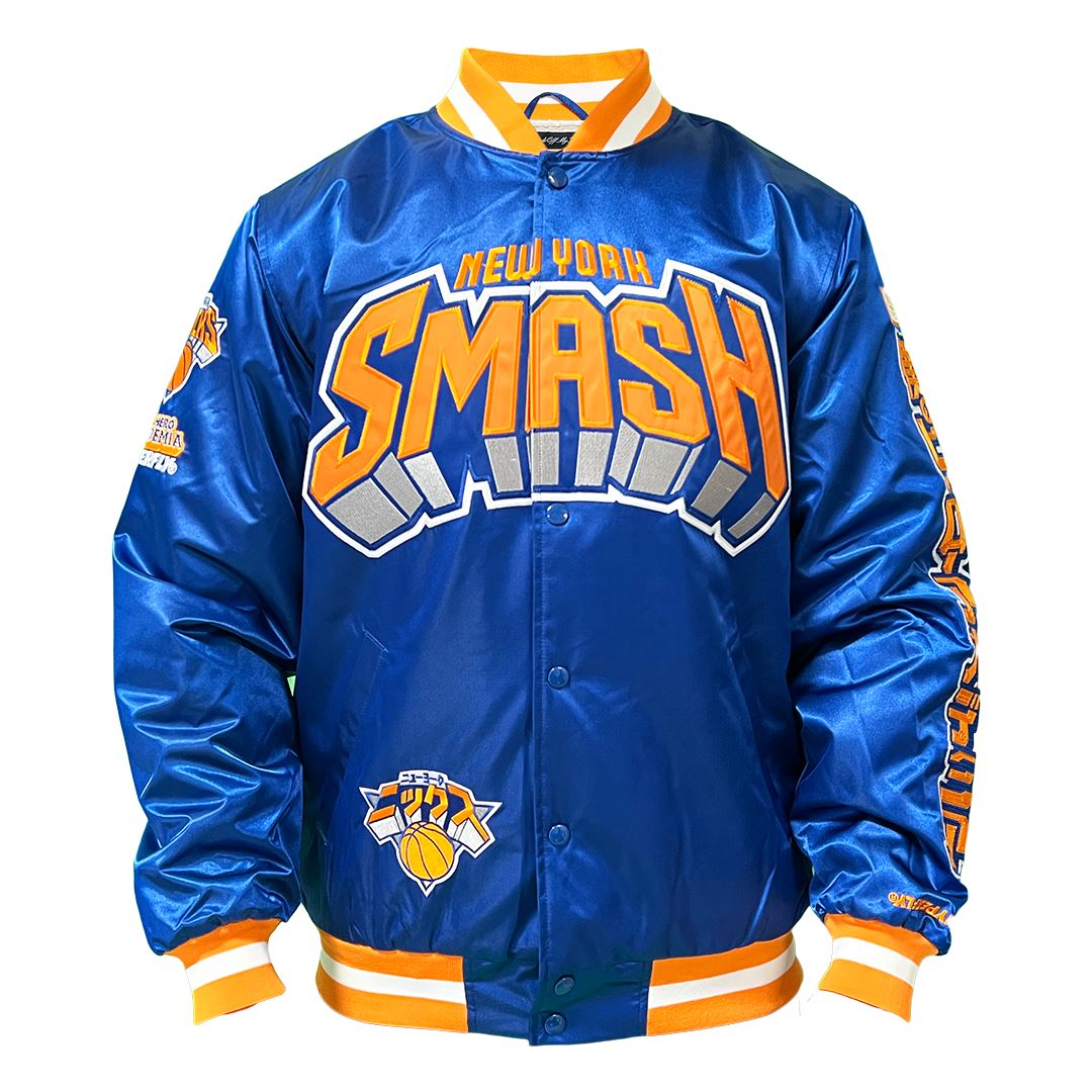 HYPERFLY + NBA + My Hero Academia Knicks Jacket Apparel - Outerwear Hyperfly Small