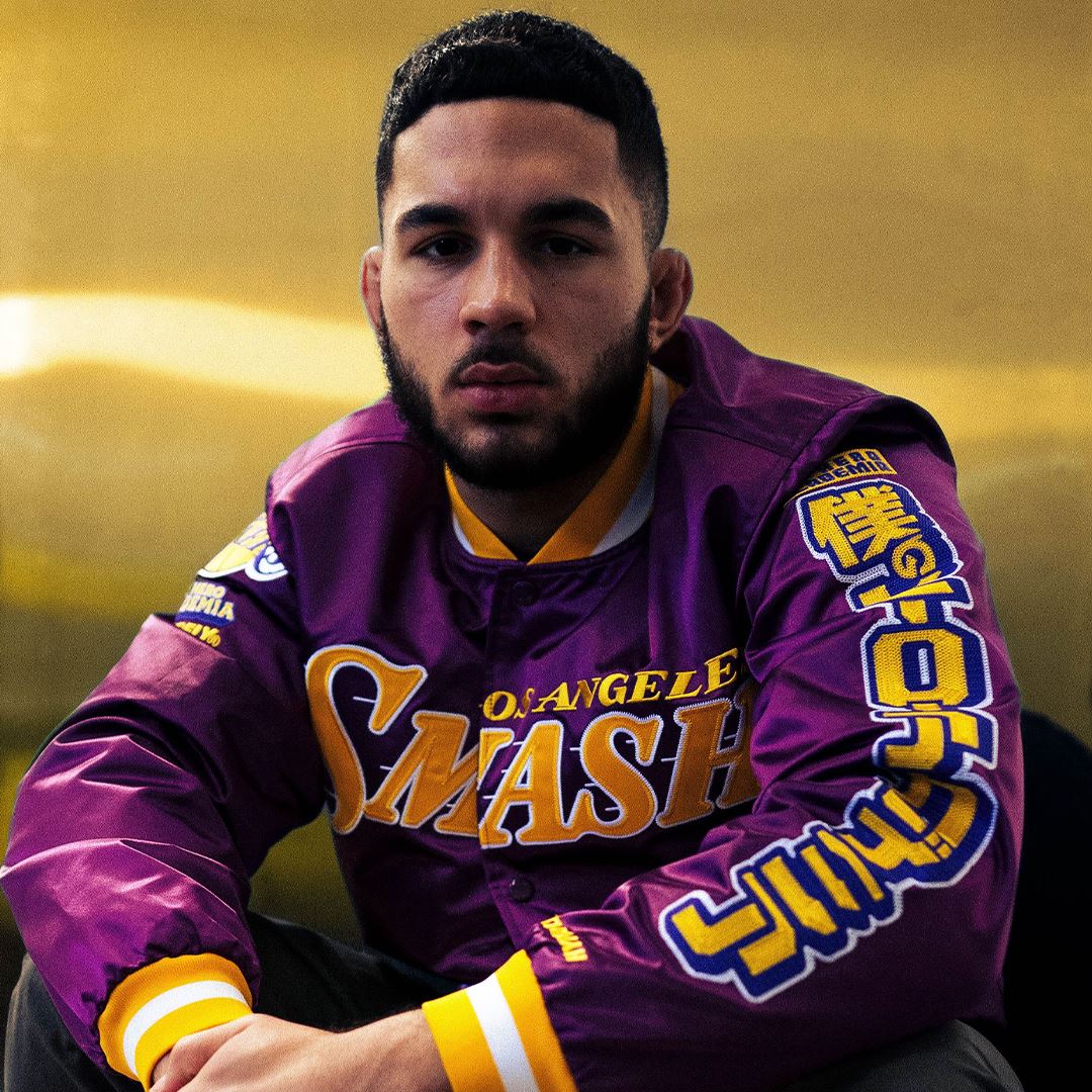 HYPERFLY + NBA + My Hero Academia Lakers Jacket Apparel - Outerwear Hyperfly