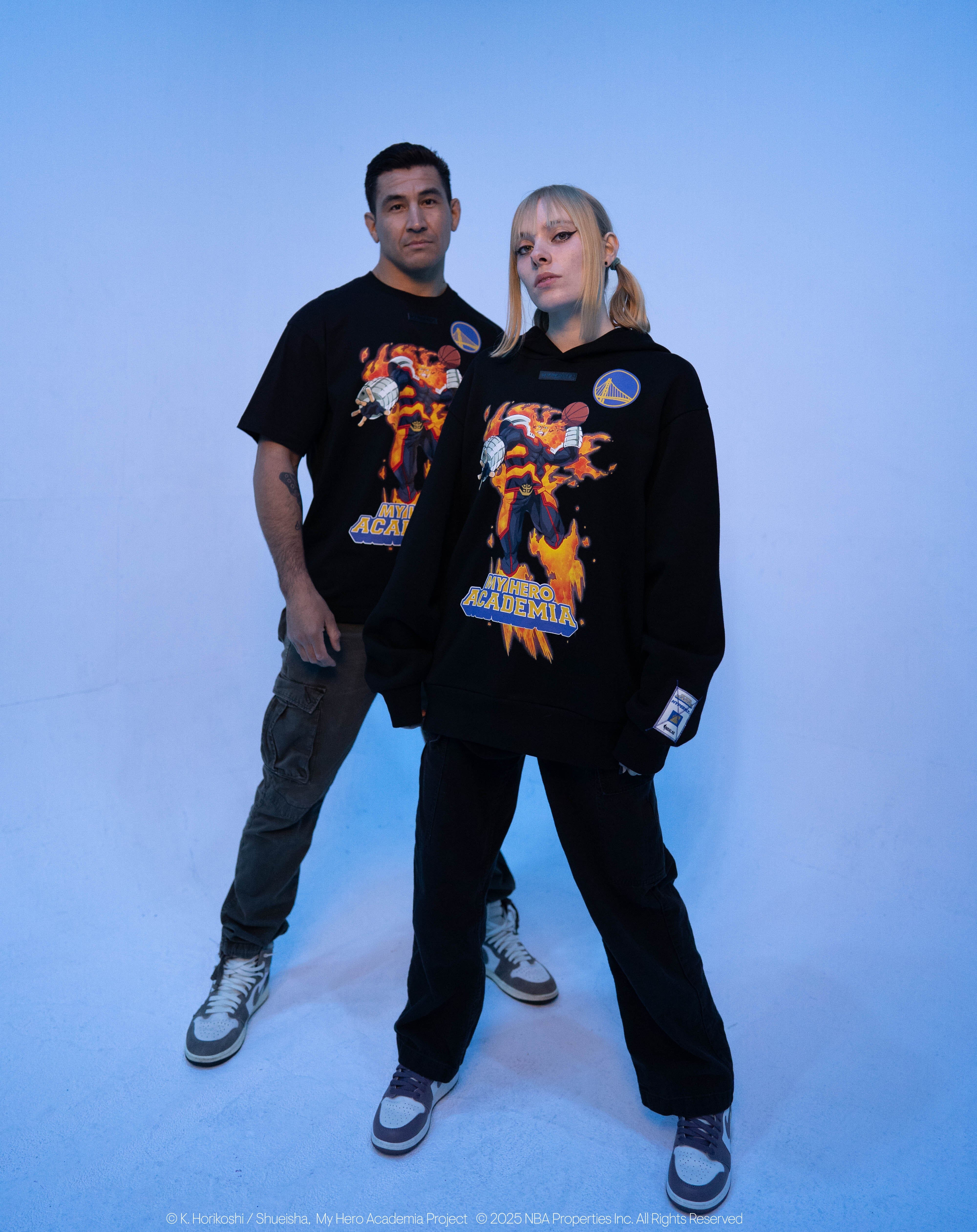 HYPERFLY + NBA + My Hero Academia Warriors Hoodie Apparel / Tops / Sweatshirt Hyperfly