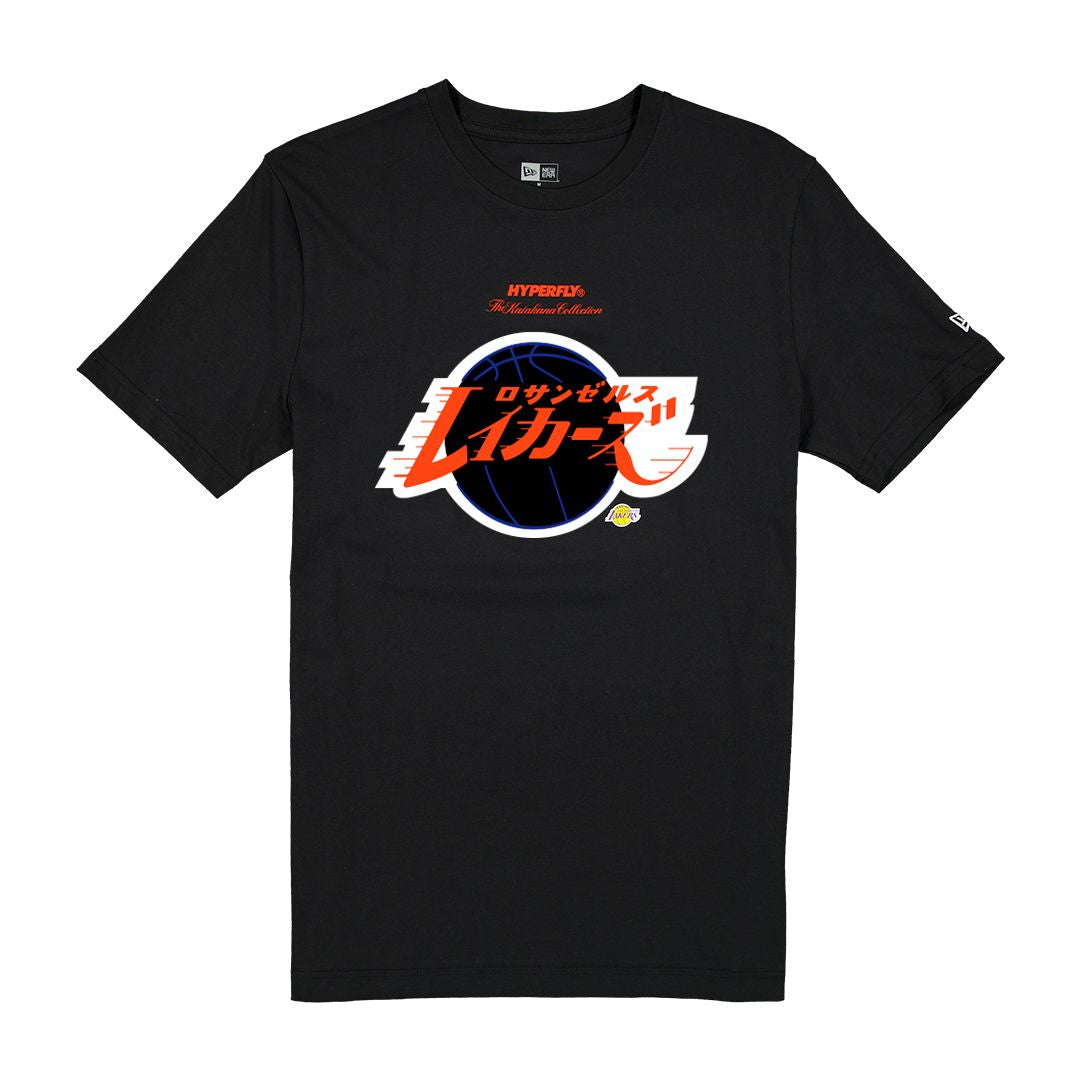 HYPERFLY + NBA + New Era Tee Hyperfly Los Angeles Lakers Orange/Black Small