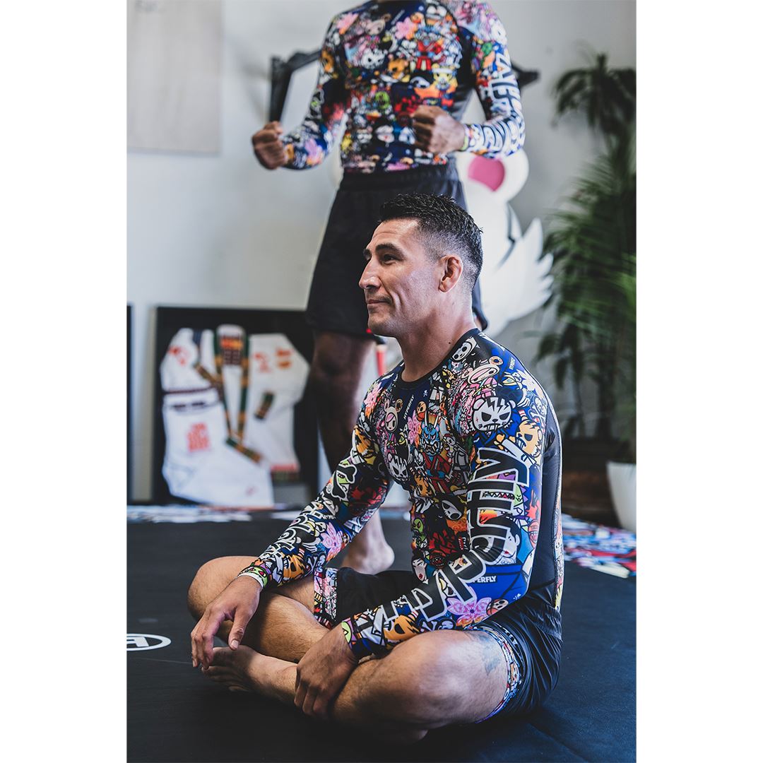Hyperfly + tokidoki Long Sleeve Rash Guard No Gi - Rash Guard Hyperfly