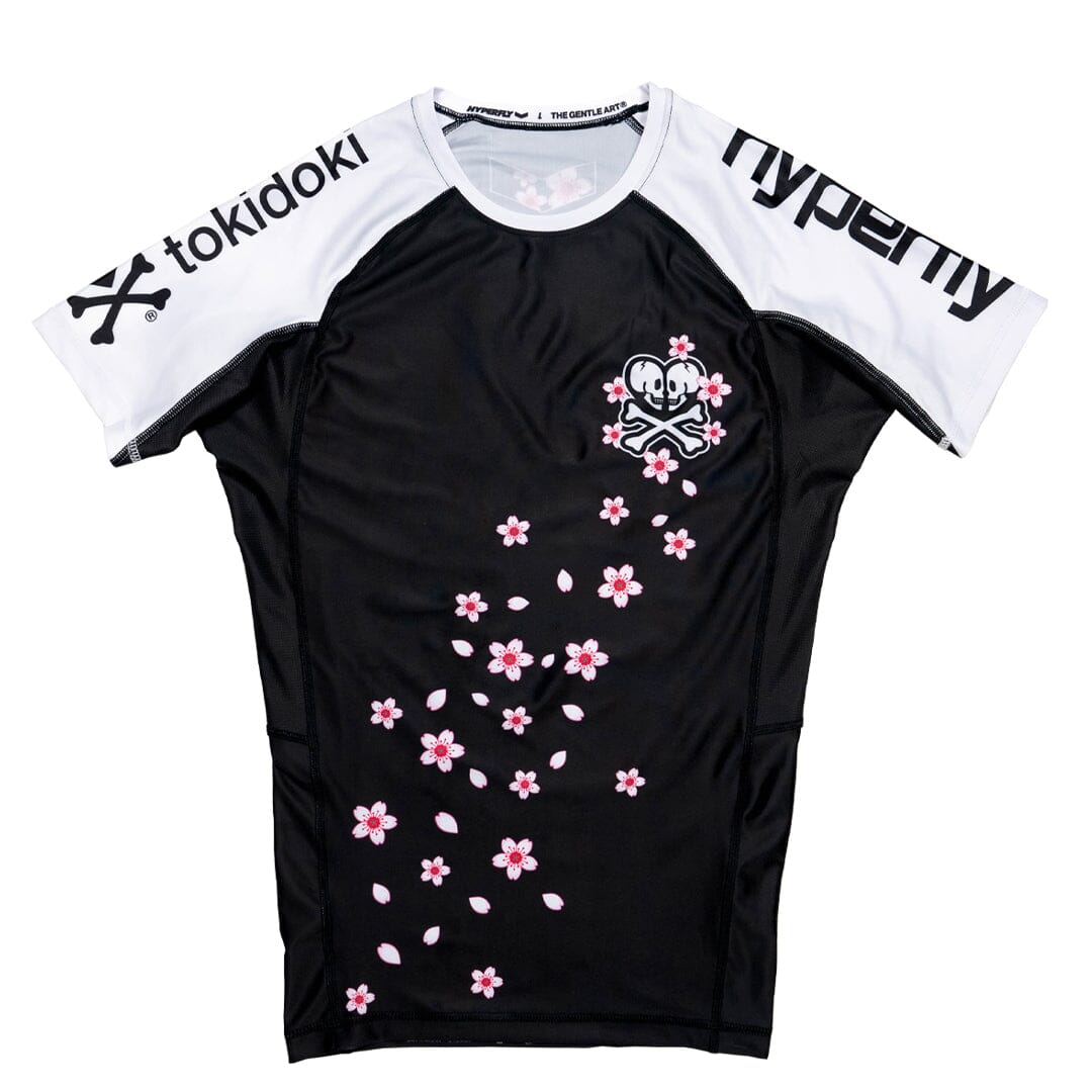 Hyperfly + tokidoki Short Sleeve Skull Rash Guard No Gi - Rash Guard Hyperfly X Small