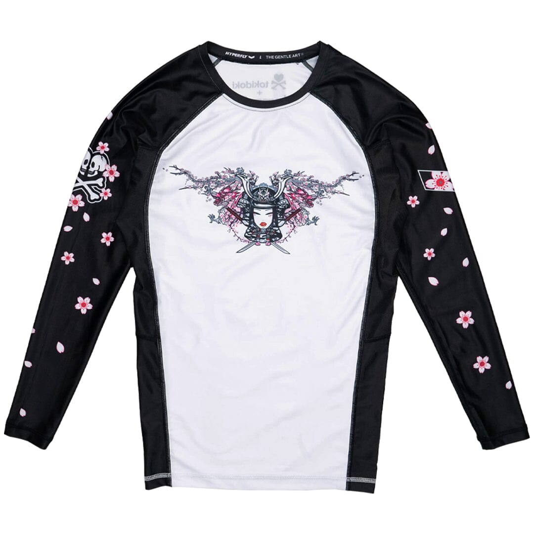 Hyperfly + tokidoki Warrior Long Sleeve Rash Guard No Gi - Rash Guard Hyperfly