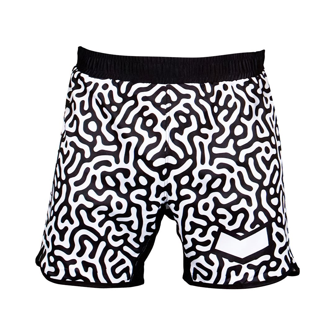 Junior Cerebral Shorts Apparel - Bottoms Hyperfly Black and White 16