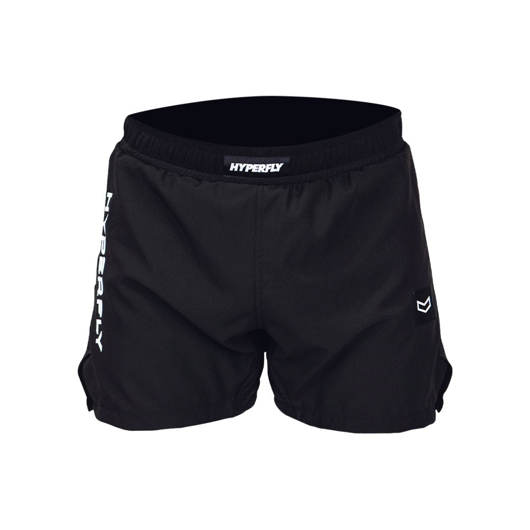 Junior Core Training Shorts Hyperfly Black No Liner 16