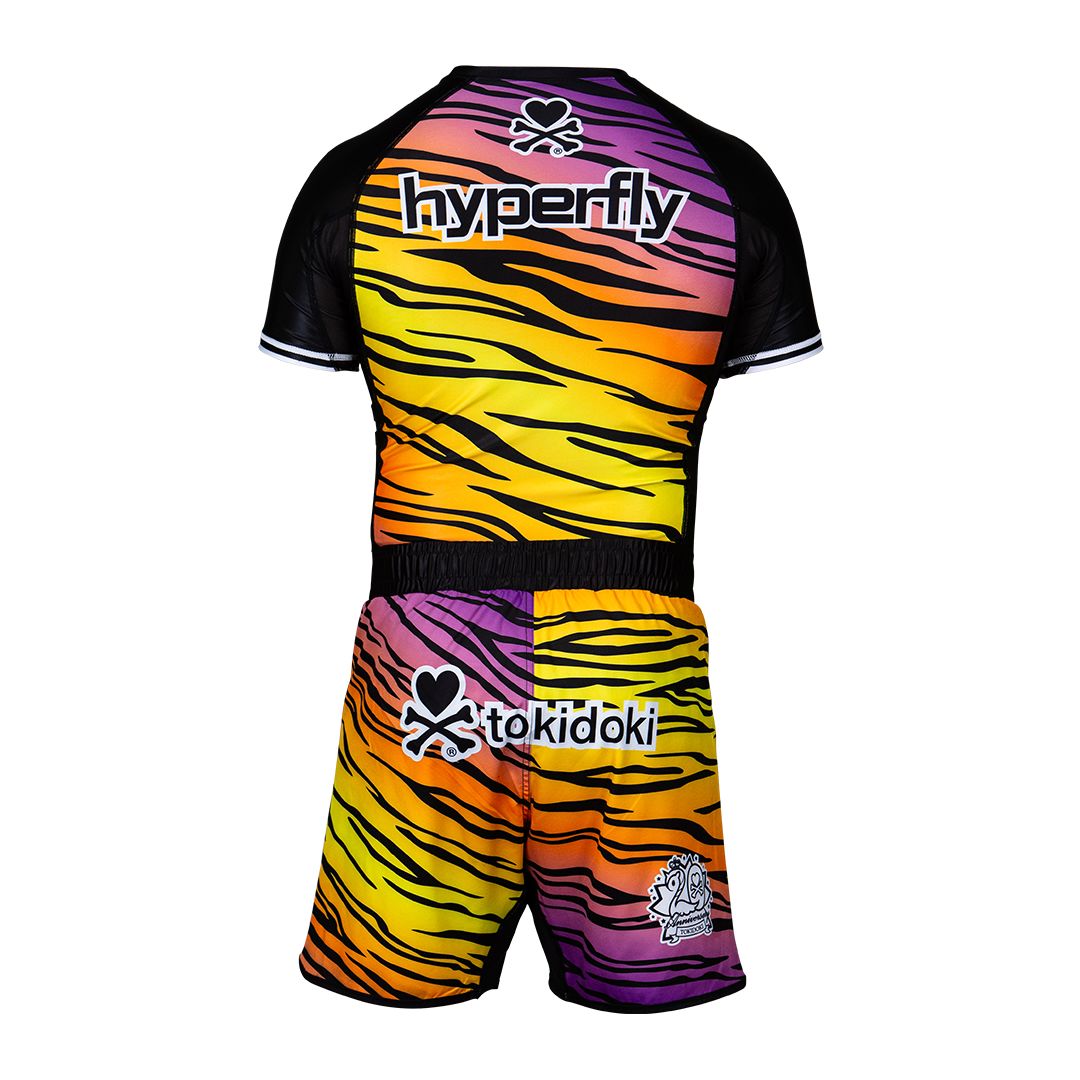 Junior Hyperfly + tokidoki Short Sleeve Tiger Rash Guard No Gi / Rash Guard Hyperfly