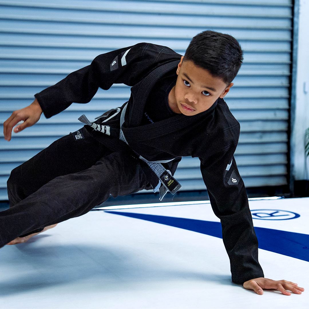 Junior Hyperlyte 3.5 Black With White Kimono - Junior DO OR DIE