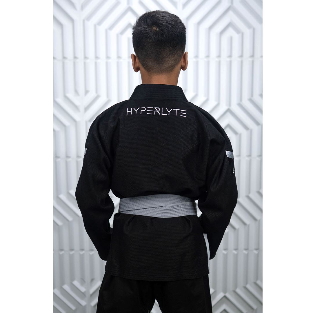 Junior Hyperlyte 3.5 Black With White Kimono - Junior DO OR DIE