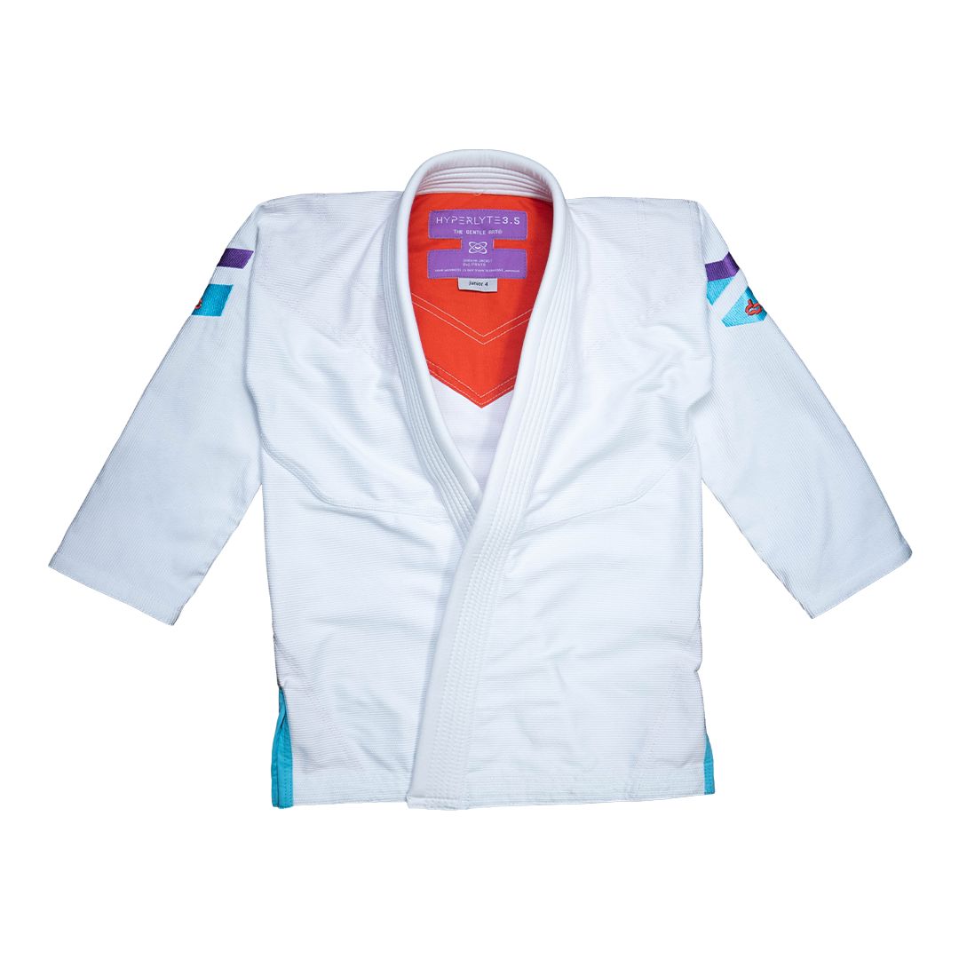 Junior Hyperlyte 3.5 Royal Reef Kimono / Junior DO OR DIE White J0