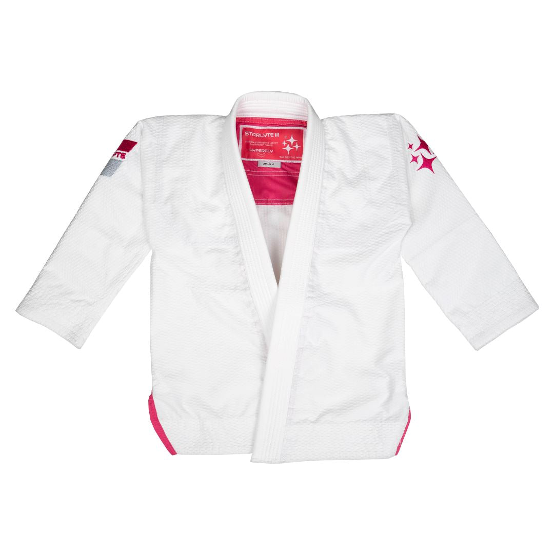 Junior Starlyte III Flamingo Kimono - Junior Hyperfly White J0