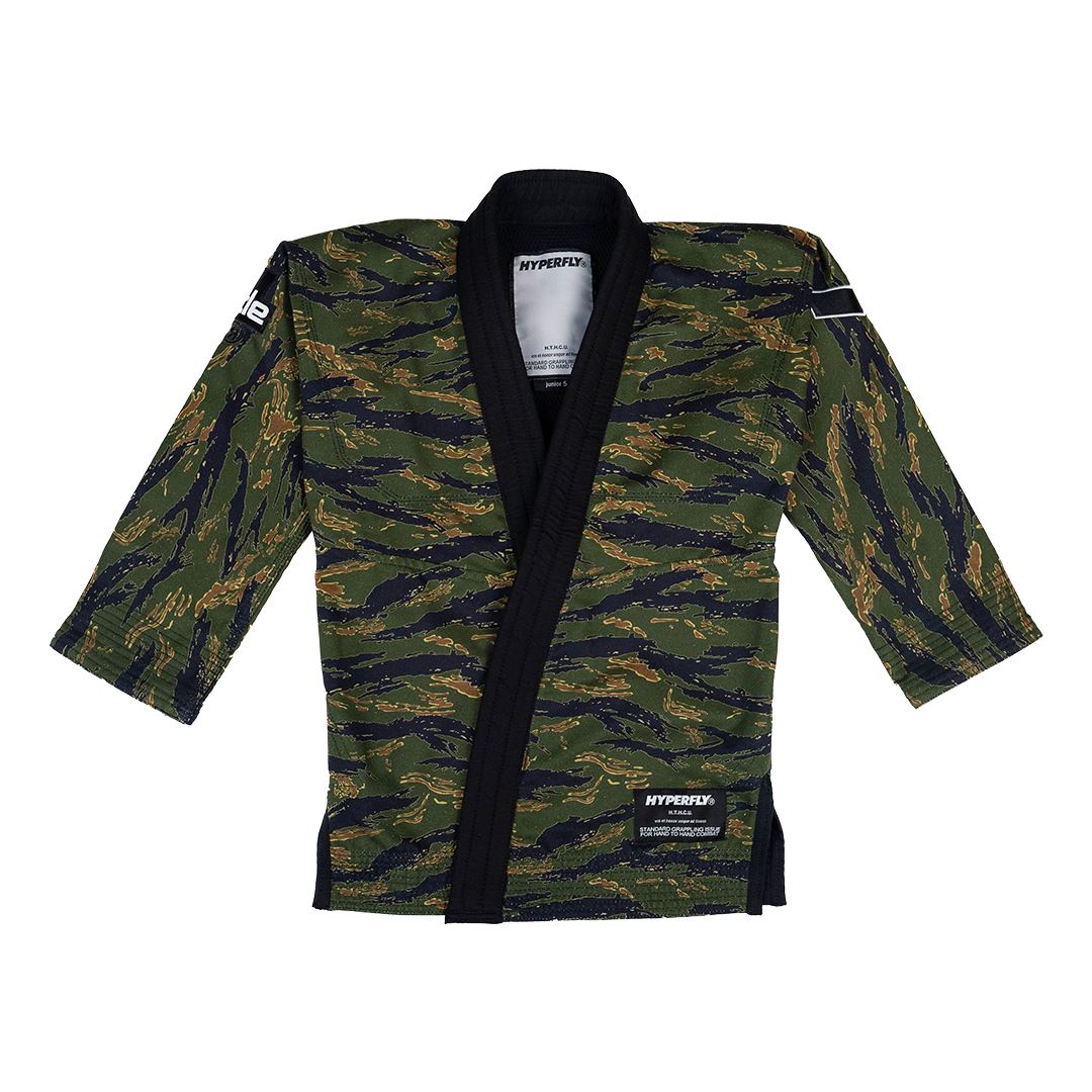 Junior Tiger Camo Gi Kimono - Adult Hyperfly J0