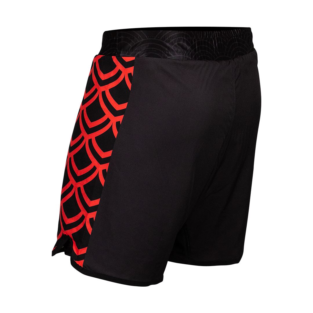 Koi Dragon Shorts Apparel - Bottoms Hyperfly