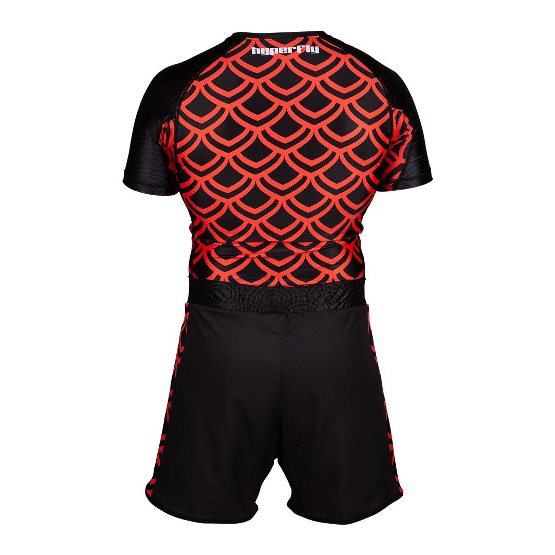 Koi Dragon Shorts Apparel - Bottoms Hyperfly