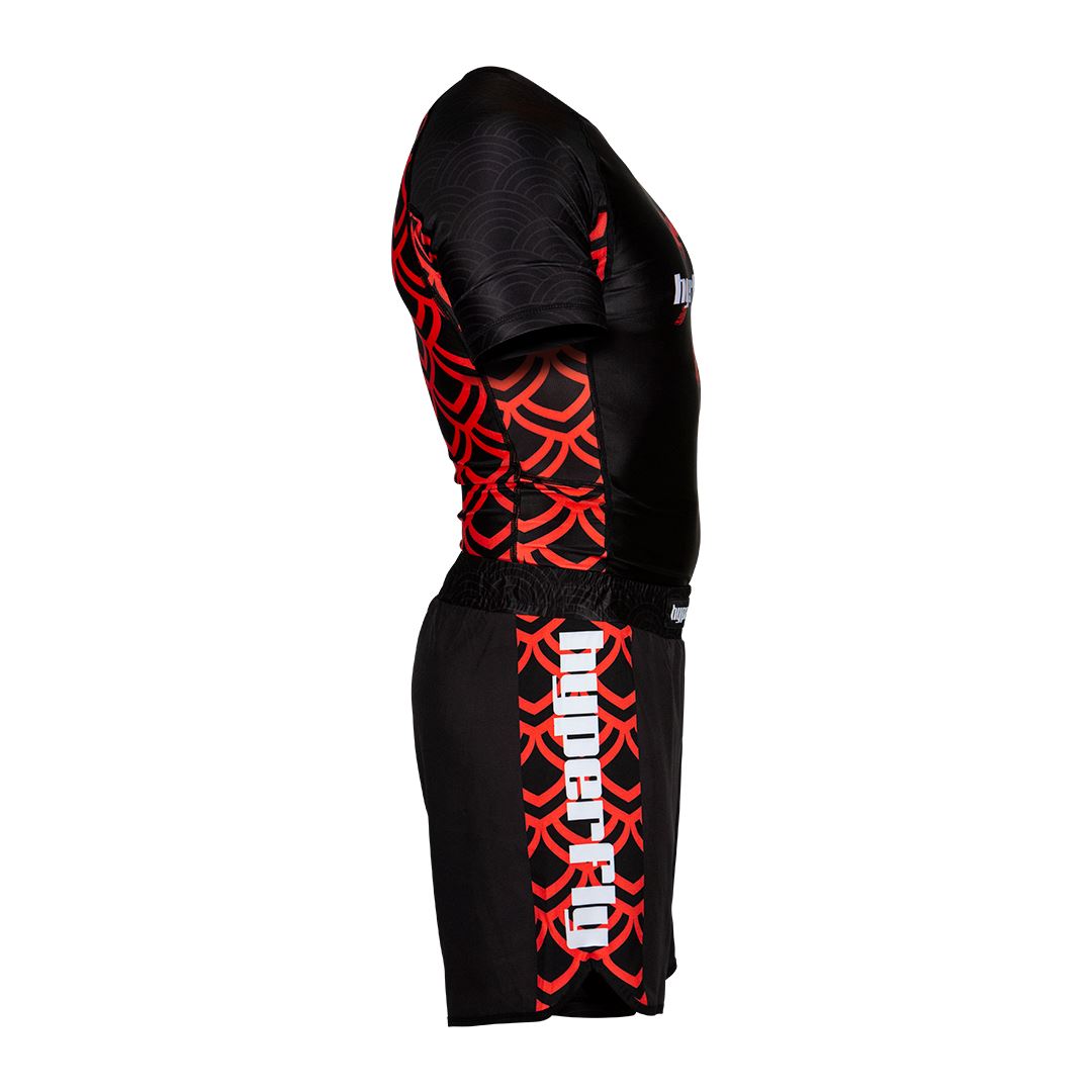 Koi Dragon Shorts Apparel - Bottoms Hyperfly
