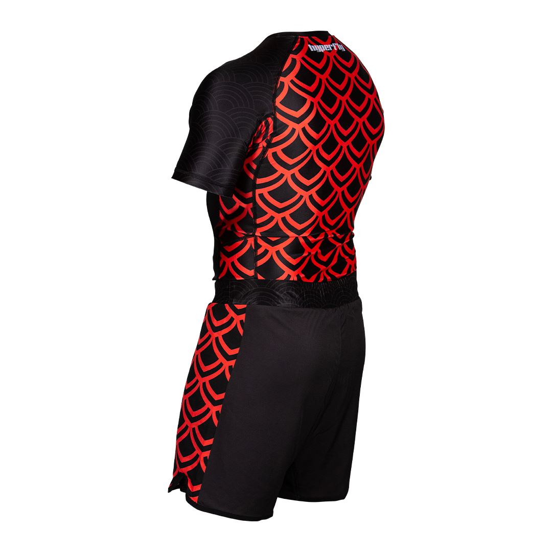 Koi Dragon Shorts Apparel - Bottoms Hyperfly