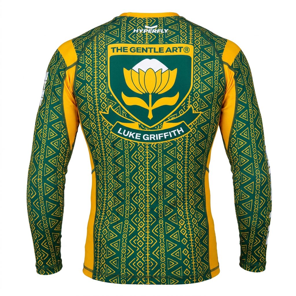 Luke Griffith South Africa Rash Guard No Gi / Rash Guard Hyperfly