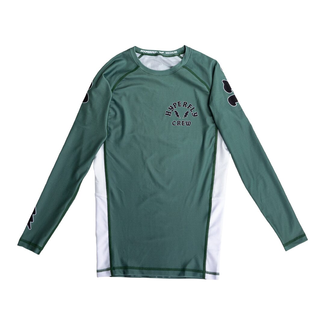 MasterFly Rash Guard No Gi - Rash Guard Hyperfly Olive X Small