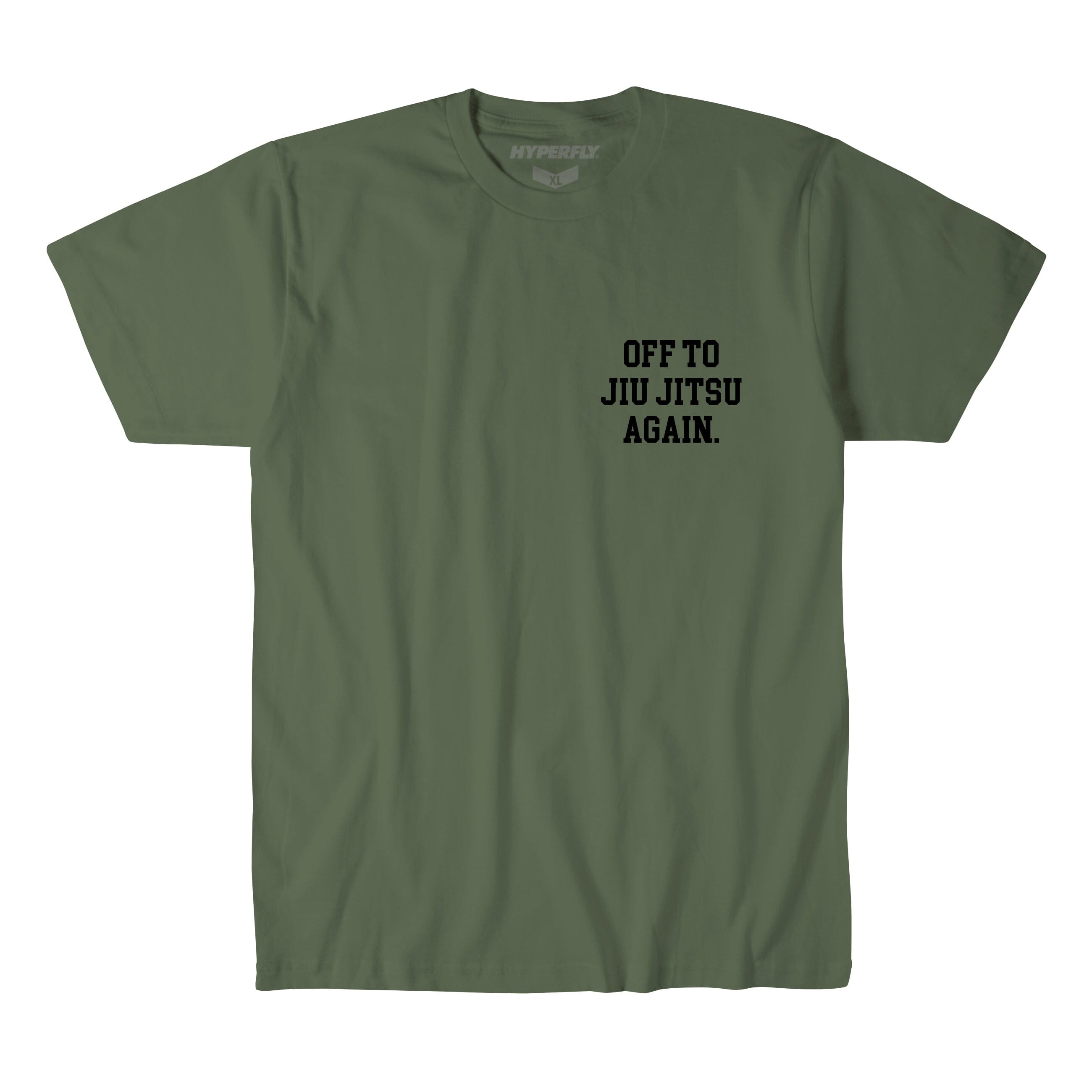 Off To Jiu Jitsu Again Tee Apparel / Tops / Tee Hyperfly
