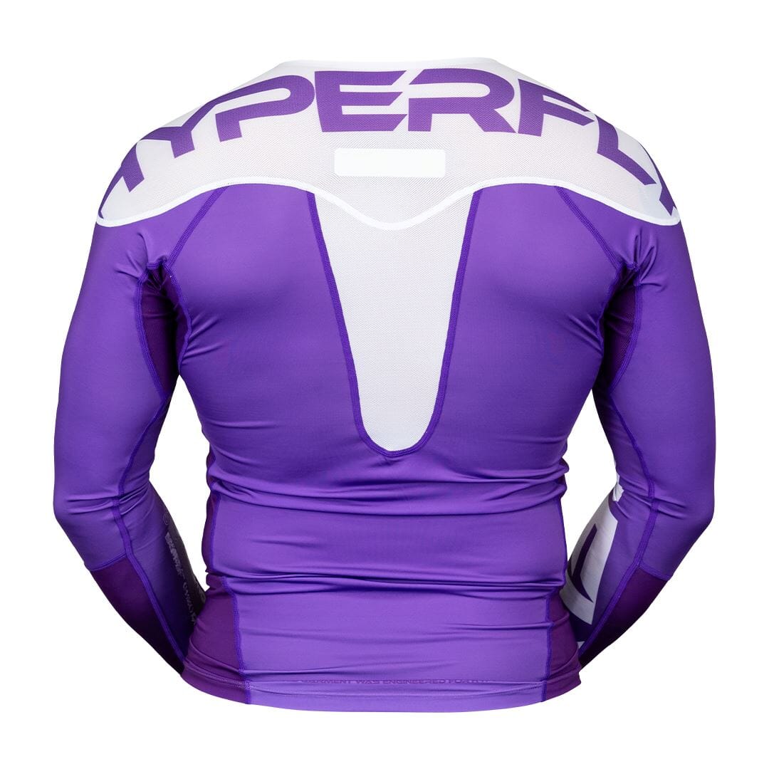 ProComp Edge Ranked Rash Guard Purple No Gi - Rash Guard Hyperfly
