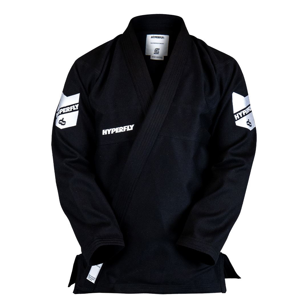 The Premium Kimono - Adult Hyperfly Black F0