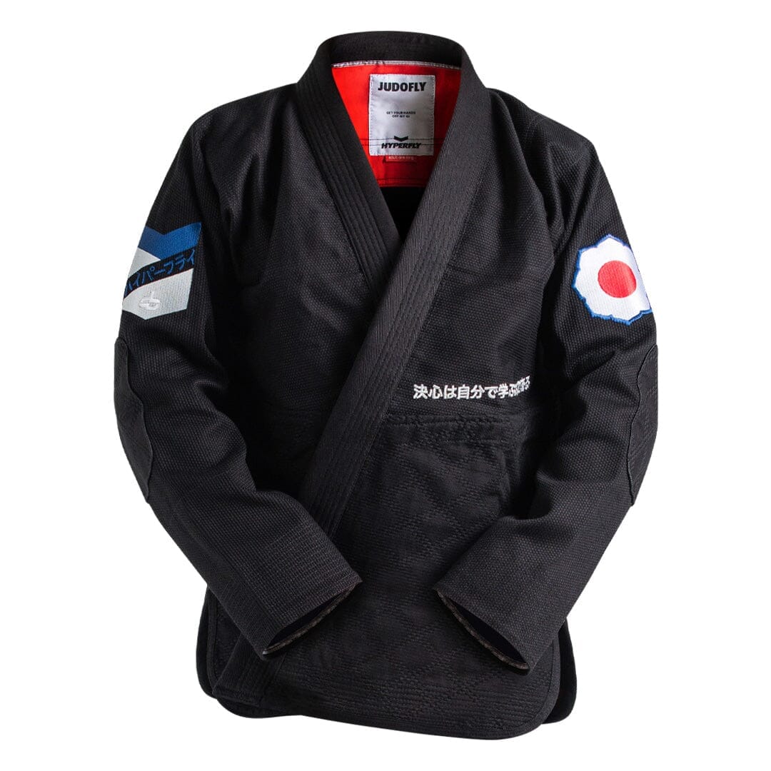 Thrift - JudoFly Kimono - Adult Hyperfly Black F0