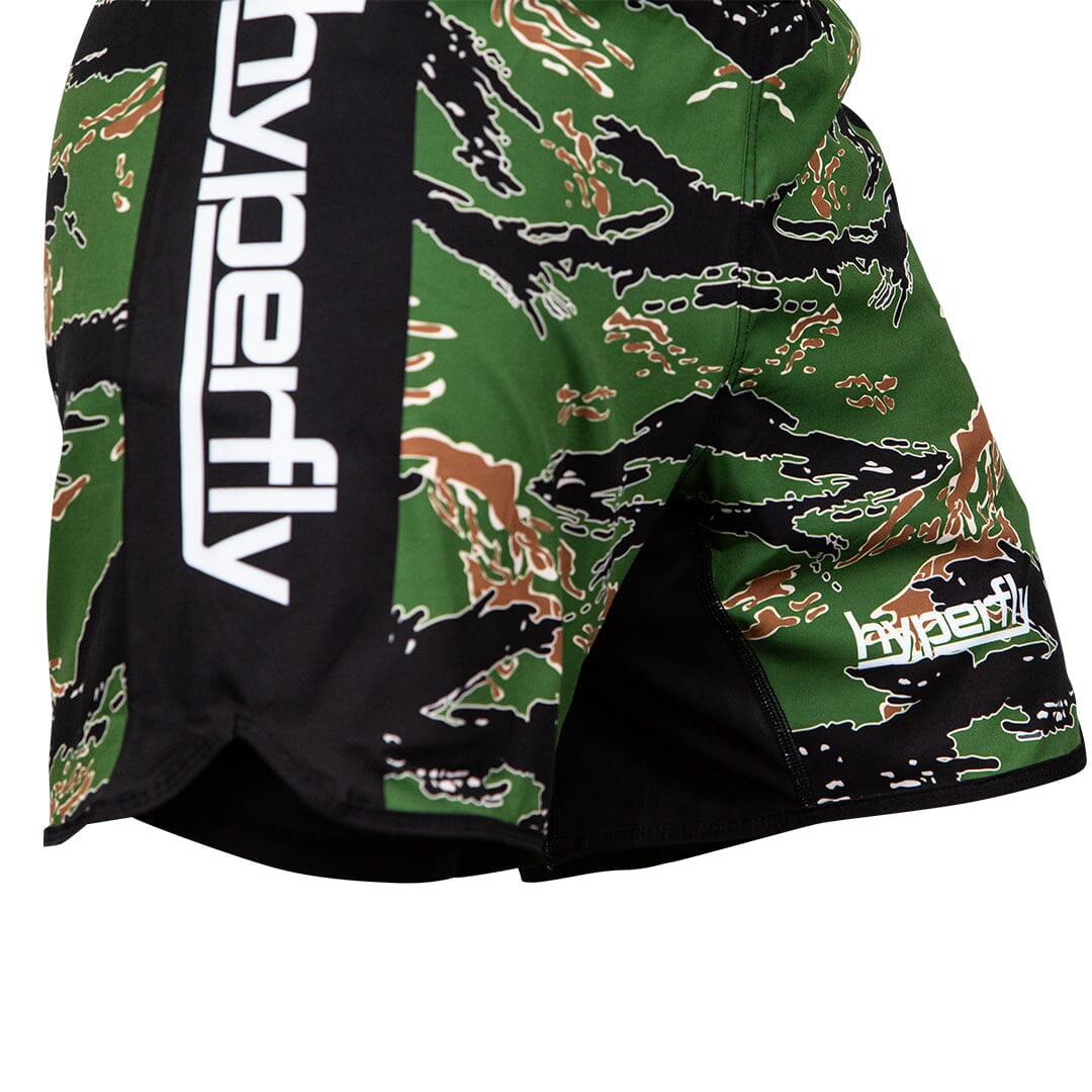Tiger Camo No Gi Shorts Apparel - Bottoms Hyperfly
