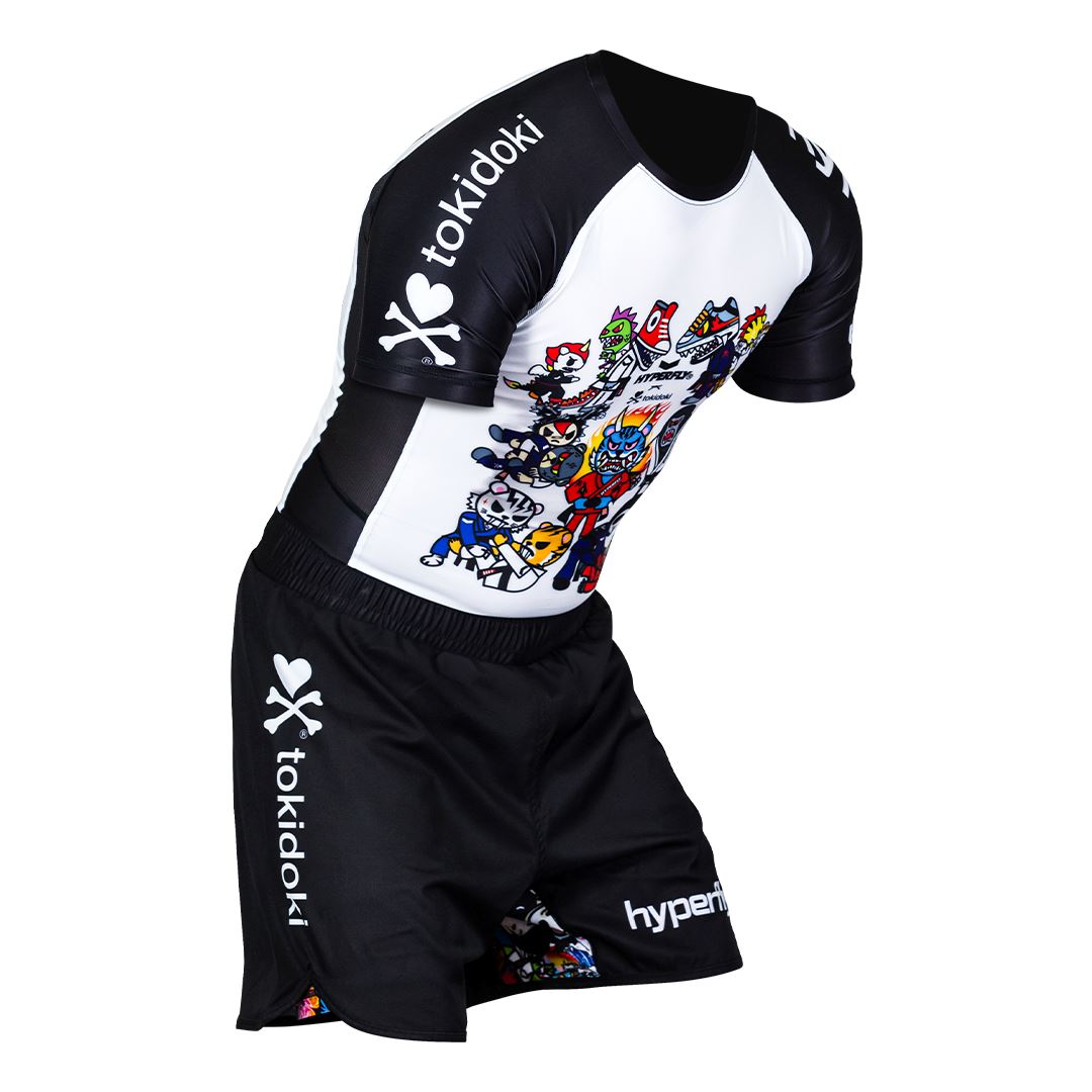 TokiDoki Short Sleeve Rash Guard No Gi - Rash Guard Hyperfly