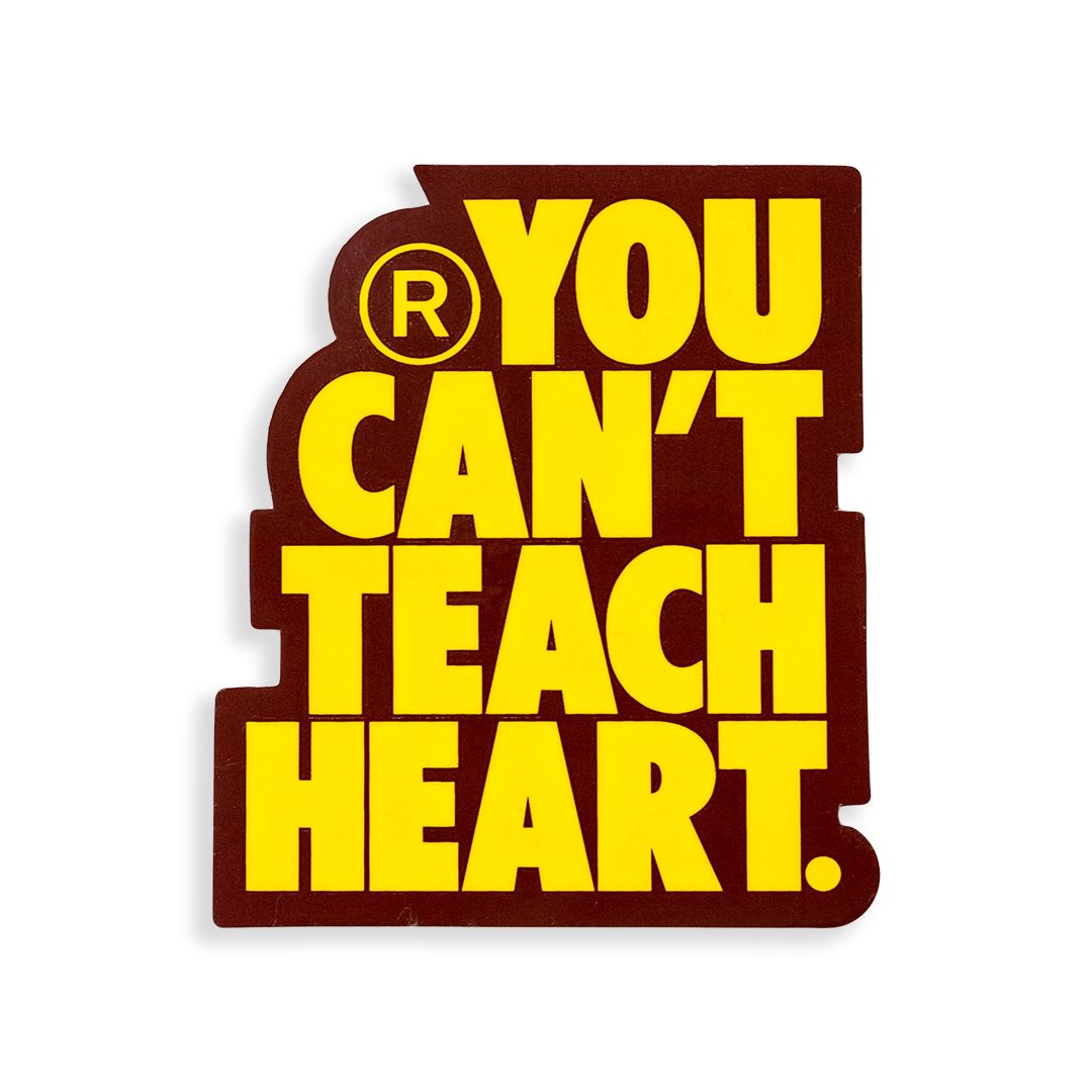 YCTH Sticker Brown with Yellow Accessory / Stickers & Patches Hyperfly