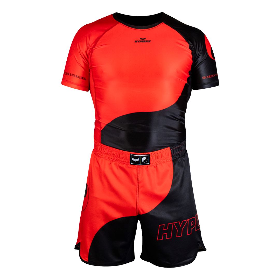 Yin Yang Short Sleeve Rash Guard (Preorder) No Gi - Rash Guard Hyperfly