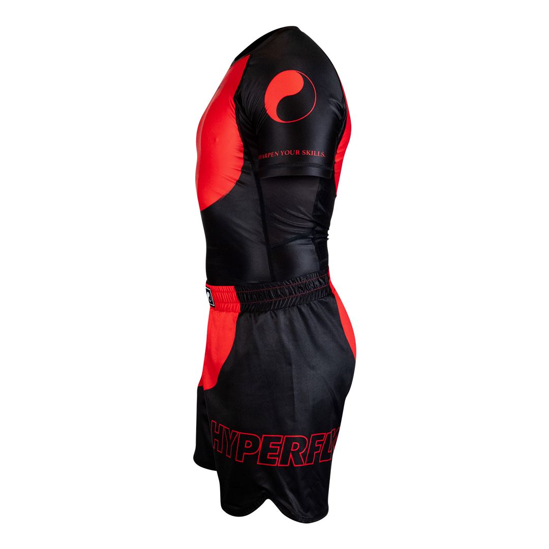 Yin Yang Short Sleeve Rash Guard (Preorder) No Gi - Rash Guard Hyperfly