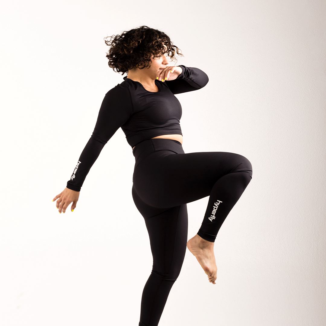 FlyGirl Cross Leggings No Gi - Bottoms Hyperfly