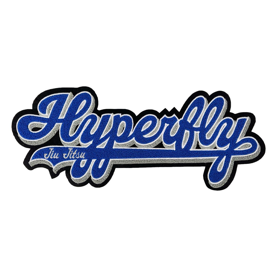 Heavy Hitters Patches Accessory Hyperfly Blue and Grey Long Hyperfly Patch