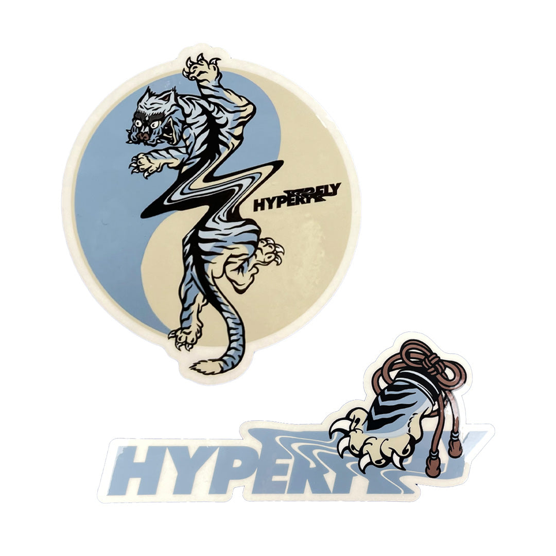 HYPERFLY + Bryce Wong Tibetan Tiger Sticker Set Hyperfly